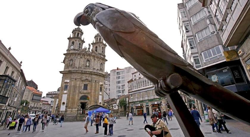 Maravilloso Y Acogedor Atico En Casco Historico Pontevedra